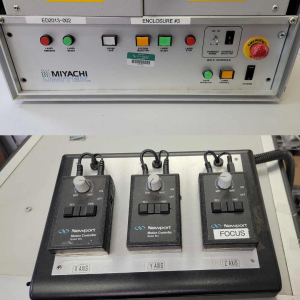 Myachi Unitek LW25A laser and system with Semi-Automatic motion controls for sale